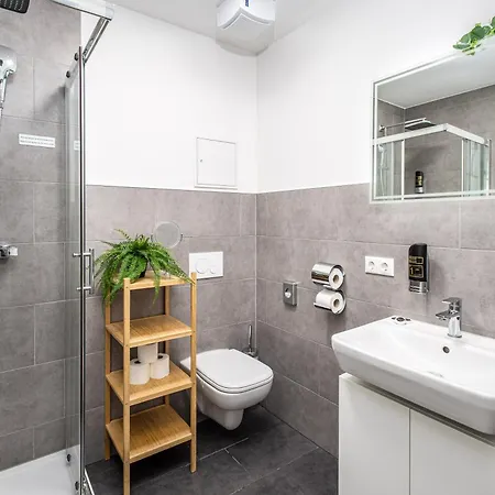 Appartement Brockheus Black Style Apartment I Kueche I Zentral I Parkplatz Magdebourg